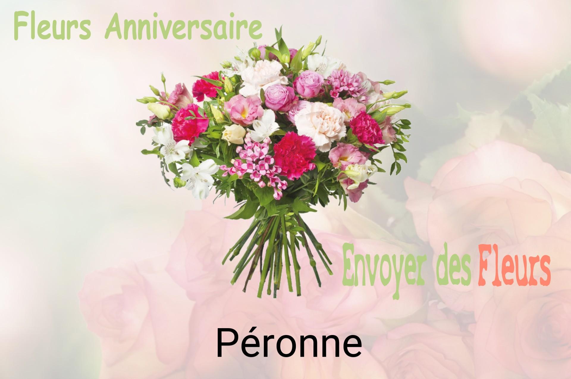 Bouquet de fleurs d’anniversaire livré à Péronne
